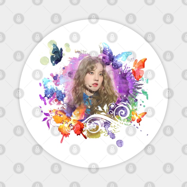 Yuqi (ウギ) Magnet by K-pop design shop